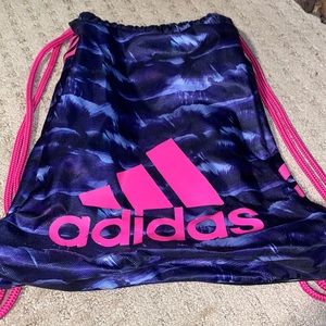 Gently Used Adidas Draw String Backpack